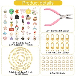 DIY Keychain Making Kit&nbsp;DIY-YW0017-18