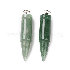 Natural & Synthetic Mixed Stone Pointed Pendants&nbsp;G-D850-M