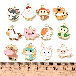 Alloy Enamel Pendants&nbsp;AL-CBA7D73-02G