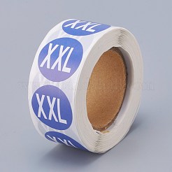 Paper Self-Adhesive Clothing Size Labels&nbsp;DIY-A006-B06