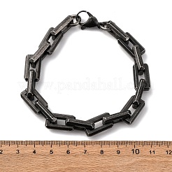 304 Stainless Steel Link Chain Bracelets for Men Women&nbsp;BJEW-C124-01B