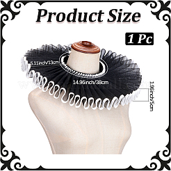 Detachable Lady's Gauze Fake Collar&nbsp;AJEW-WH20042-91A