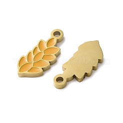 304 Stainless Steel Enamel Charms&nbsp;STAS-B100-10G