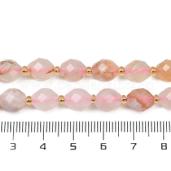 Natural Cherry Blossom Agate Beads Strands&nbsp;G-N342-149D