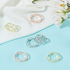6Pcs 3 Colors Alloy Scarf Clips Brooches&nbsp;AJEW-LP0002-19