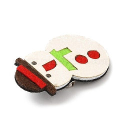 Christmas Theme PU Leather Brooch&nbsp;LS-JEWB-C004-01D