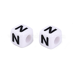 Opaque Acrylic Beads&nbsp;SACR-N020-04A-N