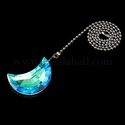1Pc Glass Ceiling Fan Pull Chain Extenders&nbsp;HJEW-TADJ0001-05B