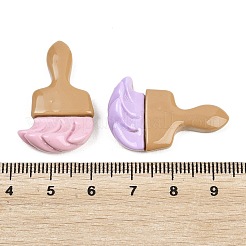 Opaque Resin Cabochons&nbsp;RESI-F071-02
