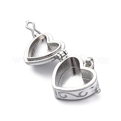 Brass Enamel Locket Pendants&nbsp;KK-F894-15P-01