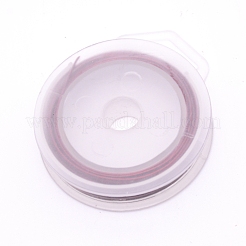ラウンド銅クラフトワイヤー  ココナッツブラウン  20ゲージ  0.8mm  約10m /ロール&nbsp;CWIR-WH0001-0.8mm-10
