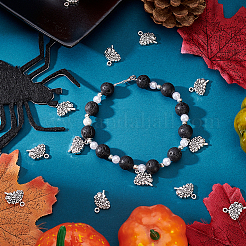 50Pcs Tibetan Style Alloy Charms&nbsp;TIBE-DC0001-01