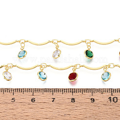 Brass Scalloped Bar Chains&nbsp;CHC-T018-01G