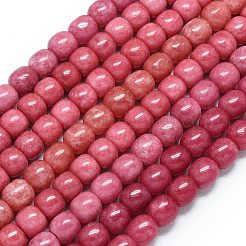 Natural Malaysia Jade Beads Strands&nbsp;G-B165-F08-10x10mm