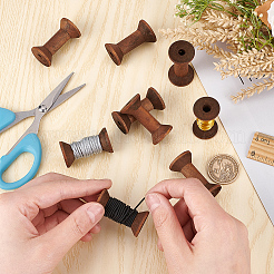 Wooden Empty Spools for Wire&nbsp;TOOL-WH0125-54A