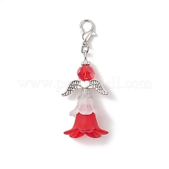 Flower Angel Acrylic & Glass Pendant Decorations&nbsp;HJEW-JM03780