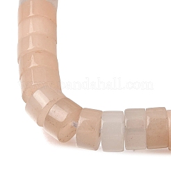 Natural Peach Moonstone Beads Strands&nbsp;GG-CBA8682-B07