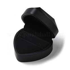 Heart Shaped Plastic Ring Storage Boxes&nbsp;LS-CON-C020-01B