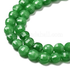 Natural Dyed White Jade Beads Strands&nbsp;G-C179-A6mm-09