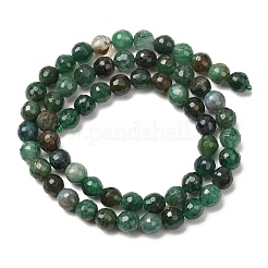 天然フクサイトビーズ連売り  ラウンド  ファセット（128ファセット）  6~6.5mm  穴：0.7~0.8mm  約60~61個/連  14.96''（38cm）〜15.35''（39cm）&nbsp;GG-CBADA9D-A01-6mm