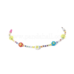 Glass Seed Bead Beaded Necklaces&nbsp;NJEW-JN04212