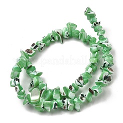 Natural Trochid Shell/Trochus Shell Beads Strands&nbsp;SHEL-B003-02D