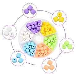 6 Colors Polymer Clay Bead Strands&nbsp;CLAY-YW0001-18