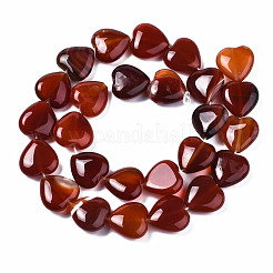 Natural Red Agate Beads Strands&nbsp;G-S364-097