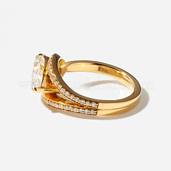Alloy Rhinestone Finger Rings for Women&nbsp;WG1ECA2-01