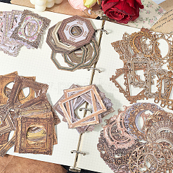 6 Sets 6 Style Frame Scrapbook Paper Sets&nbsp;SCRA-CP0001-03