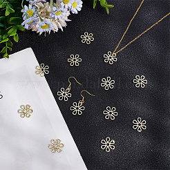 50Pcs Alloy Filigree Joiners Links&nbsp;FIND-GL0001-70