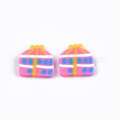 手作り樹脂粘土ネイルパーツ  ファッションネイルケアカボション  贈り物  カラフル  8~11x9~11x0.5~2mm&nbsp;CLAY-T016-11