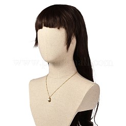 Cowrie Shell & Natural Pearl Pendant Necklace for Teen Girl Women&nbsp;NJEW-JN03717-02