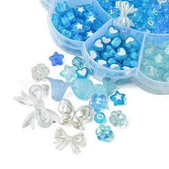 DIY Acrylic & ABS Plastic Imitation Pearl Beads Bracelets Jewelry Making Kits&nbsp;DIY-FS0006-24B