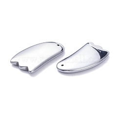 テラヘルツストーンペンダント  ナゲット  44x24x5mm  穴：1.5mm&nbsp;G-K311-27