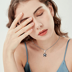 304ステンレススチールエナメルペンダント2個  サッカーのチャーム  ブラック  18.5x14mm  穴：8x4mm&nbsp;FIND-BBC0003-89