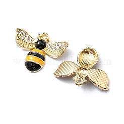 6Pcs Rack Plating Alloy Enamel Pendants&nbsp;ENAM-YW0002-56D