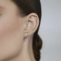 Sterling Silver Zircon Embellished Ear and Necklace Set Elegant Office Jewelry&nbsp;SP9186-1