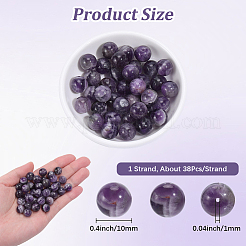 Natural Grade B Amethyst Beads Strands&nbsp;G-PA0002-59D