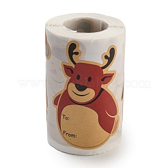 Christmas Theme Cartoon Paper Stickers&nbsp;STIC-P013-09A