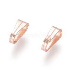 304 Stainless Steel Snap On Bails&nbsp;STAS-E436-27RG