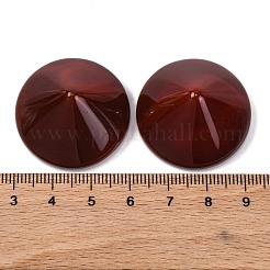 天然カーネリアン（染色・加熱）カボション  コーン  30x17.5mm&nbsp;G-Q184-01B
