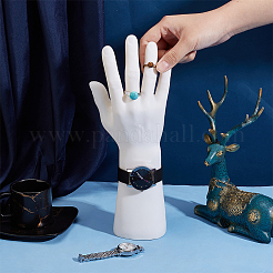PP Plastic Mannequin Right Hand Watch Display Holder&nbsp;ODIS-WH0070-12B