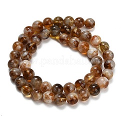 Heated Natural Citrine Beads Strands&nbsp;X-G-C293-A04-8mm
