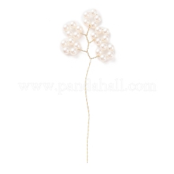 ABS Imitation Pearl Beaded Pendant&nbsp;GLAA-K060-04G
