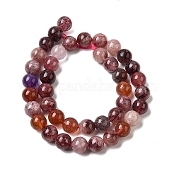 Natural Super Seven Quartz Beads Strands&nbsp;G-D359-B01-10mm