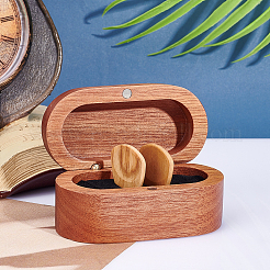 木製の箱  フリップ磁気カバー  バリーウッド  8.4x4.4x4cm&nbsp;WOOD-WH0029-05