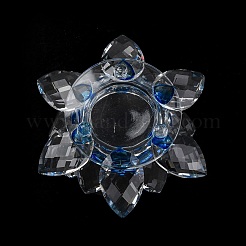 Flower Natural Quartz Crystal Candle Holder Molds&nbsp;AJEW-H154-02C
