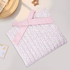 Flower Print Cloth Packing Pouches with Straps&nbsp;ABAG-WH20010-40B