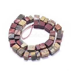 Natural Apple Jasper Beads Strands&nbsp;G-K293-I20-A